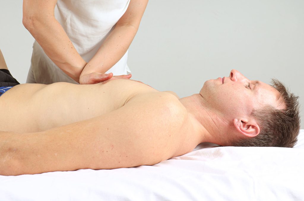Osteopathische Behandlung bei Erwachsenen: Intrathorakale Faszien