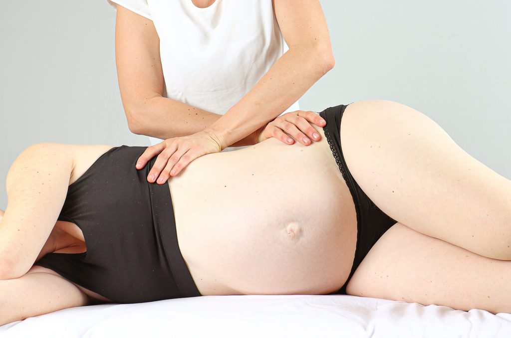 Osteopathische Behandlung in der Schwangerschaft: Fascia renalis